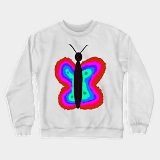 Colorful Butterfly Crewneck Sweatshirt